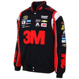 Mens Jeff Gordon Black/Red 3M Uniform Twill Jacket